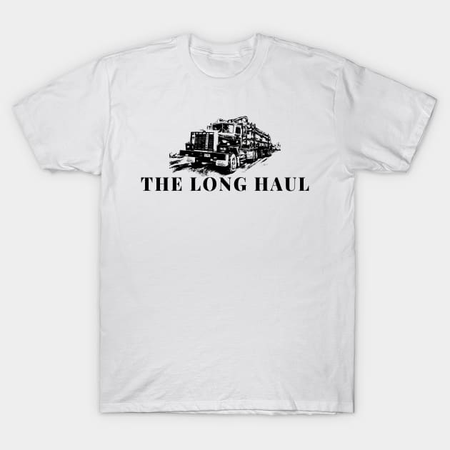 Logging Truck The Long Haul T-Shirt by AuburnQuailart